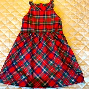 Vineyard Vines girl’s tartan plaid dress
